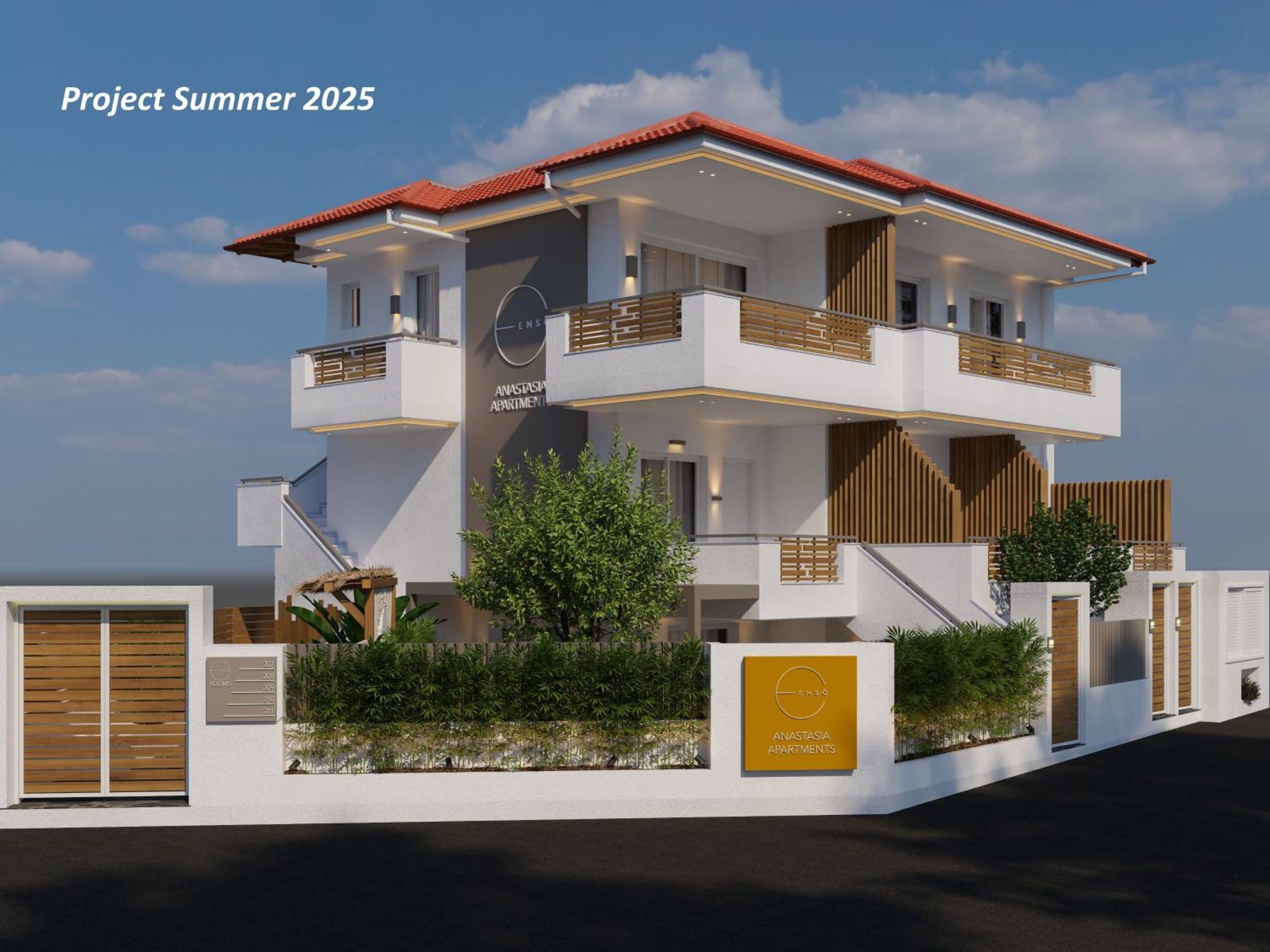 Anastasia Apartments Ханиоти Екстериор снимка